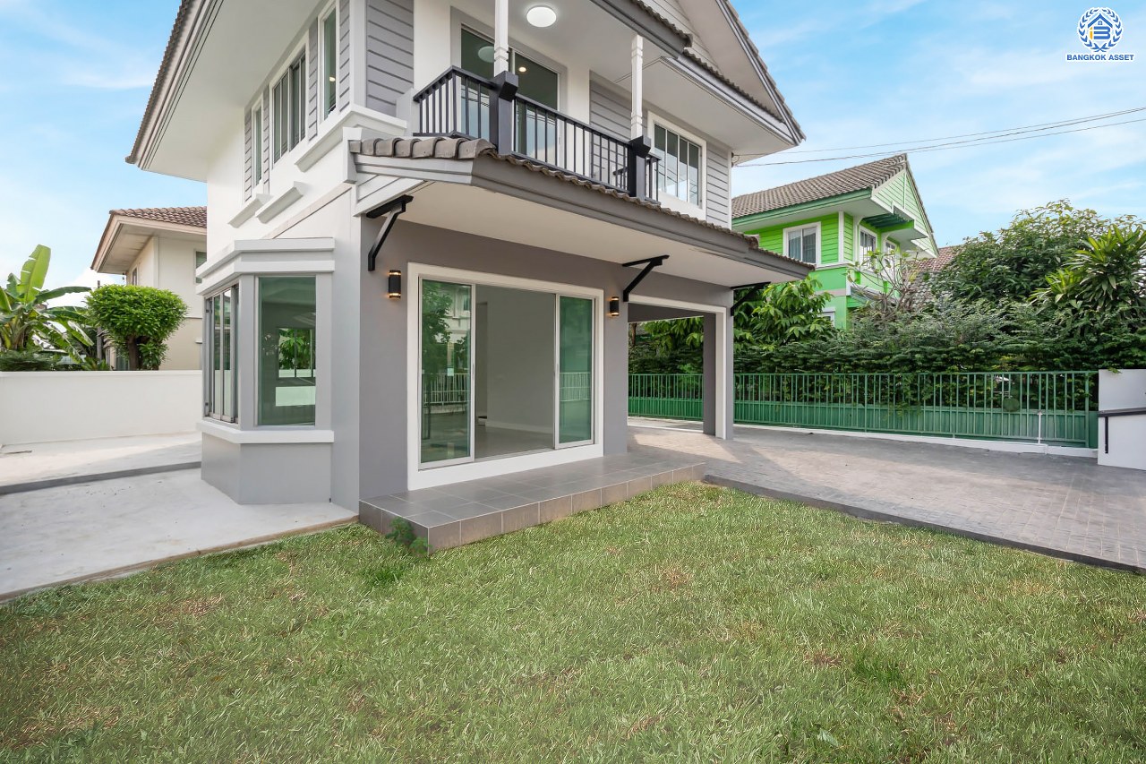 บ้านมือสองตกแต่งใหม่ โครงการ พฤกษ์ลดา พุทธสาคร แบรนด์ LH รองรับทุกความสุข เนื้อที่ 53.1 ตร.ว. ฟังก์ชัน 3 ห้องนอน 2 ห้องน้ำ จอดรถได้ 2 คัน บนทำเลใกล้ The Mall บางแค และเชื่อมต่อถนนเพชรเกษม, ถนนพุทธมณฑลสาย4 ใกล้โครงการรถไฟฟ้าสายสีน้ำเงิน "สถานีหลักสอง"